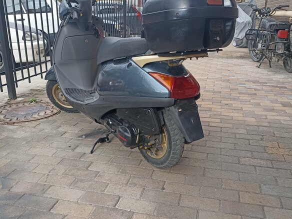 2002 Honda Lead 100, серебристый, 70000 рублей - вид 5