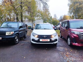 2019 Lada (ВАЗ) Granta I Рестайлинг, белый, 430000 рублей, вид 2