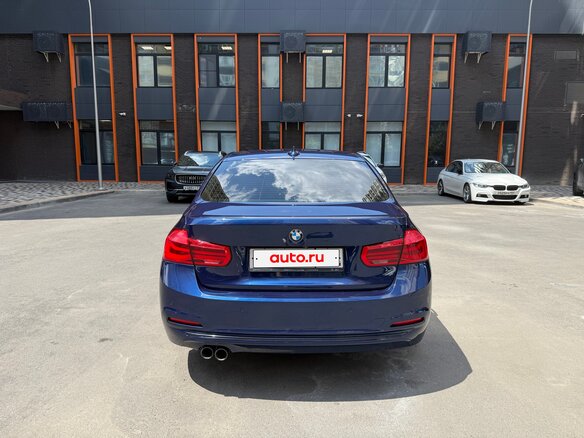 2018 BMW 3 серии 320d VI (F3x) Рестайлинг, синий, 2500000 рублей - вид 4