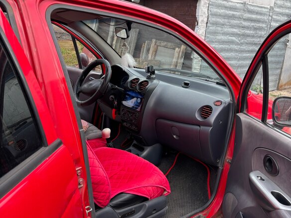 2010 Daewoo Matiz Best I Рестайлинг, красный, 220000 рублей - вид 11