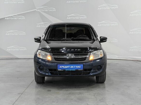 2012 Lada (ВАЗ) Granta I, синий, 450000 рублей - вид 7