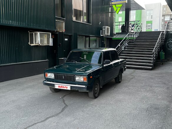 2006 Lada (ВАЗ) 2105, зелёный, 137000 рублей