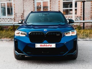 2022 BMW X3 M Competition I (F97) Рестайлинг, синий, 7650000 рублей, вид 2