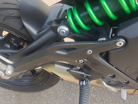 2017 Kawasaki ER-6F (Ninja 650R), зелёный, 530000 рублей, вид 2