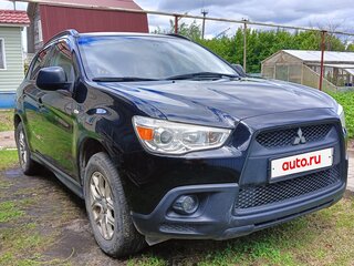 2013 Mitsubishi ASX I Рестайлинг, чёрный, 1200000 рублей, вид 3