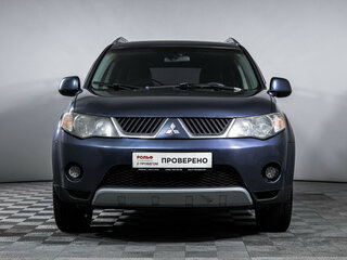 2008 Mitsubishi Outlander II, синий, 630000 рублей, вид 2