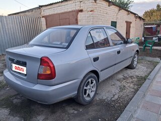 2005 Hyundai Accent ТагАЗ II, серебристый, 310000 рублей, вид 4