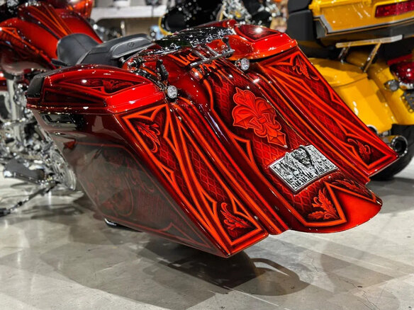 2016 Harley-Davidson Road Glide, красный, 4500000 рублей - вид 10