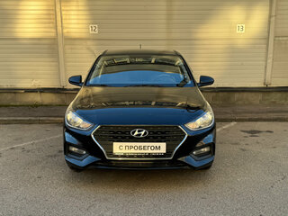 2018 Hyundai Solaris II, чёрный, 1079000 рублей, вид 2