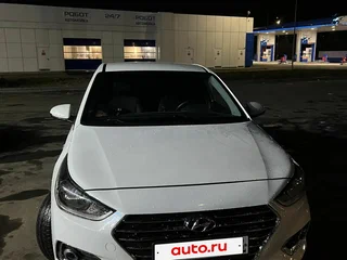 2017 Hyundai Solaris II, белый, 800000 рублей, вид 3
