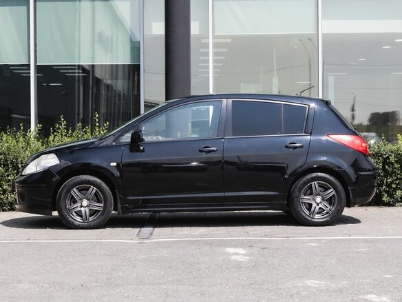 2007 Nissan Tiida I, чёрный, 380000 рублей - вид 6