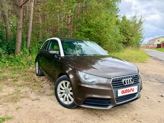 2011 Audi A1 I (8X), коричневый, 850000 рублей, вид 2