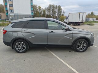 2020 Lada (ВАЗ) Vesta SW I, серый, 1150000 рублей, вид 2