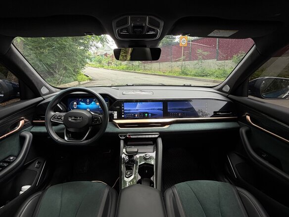 2023 Geely Monjaro I, синий, 3550000 рублей - вид 5