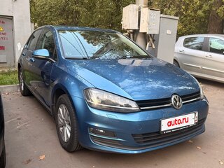 2014 Volkswagen Golf VII, голубой, 1480000 рублей, вид 5