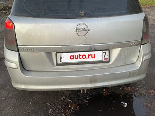 2005 Opel Astra H, серебристый, 349999 рублей, вид 4