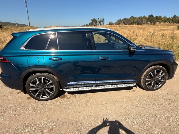 2023 Geely Monjaro I, синий - вид 1