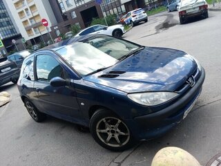2004 Peugeot 206, синий, 130000 рублей, вид 1