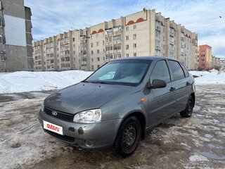 2007 Lada (ВАЗ) Kalina I, серый, 235000 рублей, вид 1