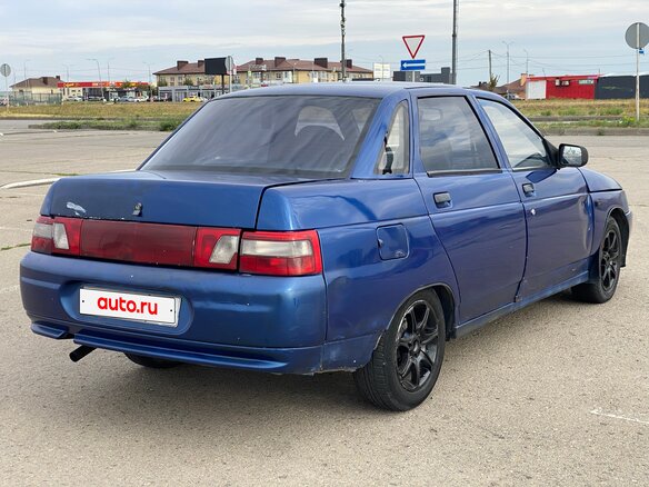 2002 Lada (ВАЗ) 2110, синий - вид 5