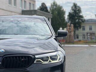 2017 BMW 5 серии 520d xDrive VII (G30/G31/G38), чёрный, 3200000 рублей, вид 3