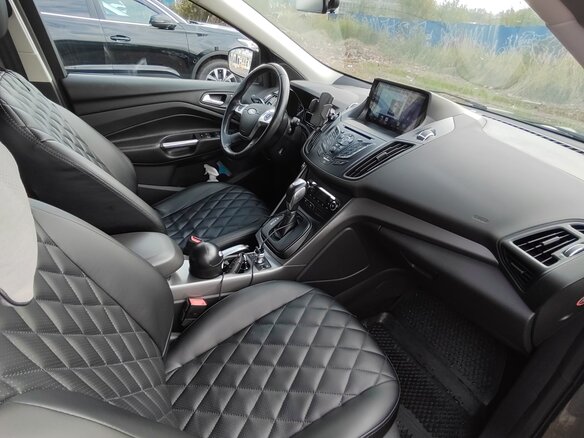 2015 Ford Kuga II, серый, 1055000 рублей - вид 10