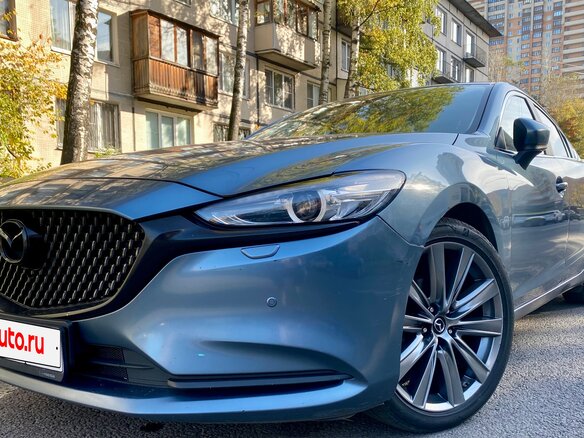 2019 Mazda 6 III (GJ) Рестайлинг 2, синий, 2100000 рублей - вид 12