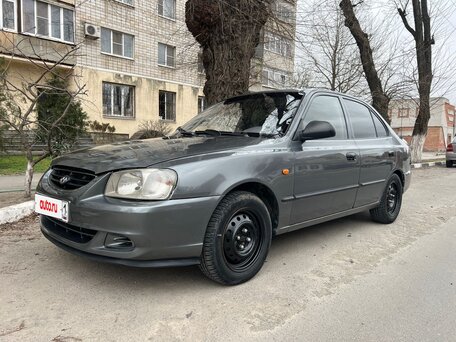 2007 Hyundai Accent ТагАЗ II, серый, 260000 рублей, вид 4