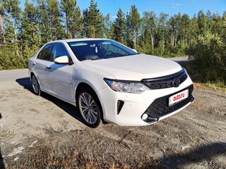 2016 Toyota Camry VII (XV50) Рестайлинг, белый, 2250000 рублей, вид 1