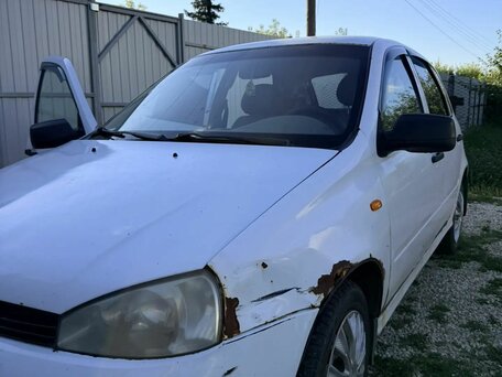 2009 Lada (ВАЗ) Kalina I, белый, 150000 рублей, вид 1