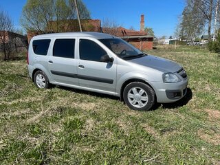 2012 Lada (ВАЗ) Largus I, серебристый, 599000 рублей, вид 2