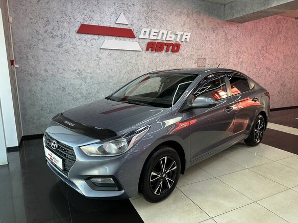 2018 Hyundai Solaris II, серый, 1265000 рублей