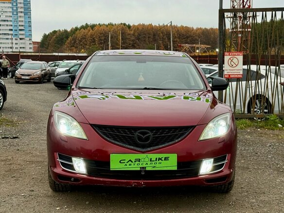 2008 Mazda 6 II (GH), красный, 669000 рублей - вид 4