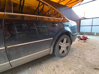 2002 Volkswagen Passat B5 Рестайлинг, чёрный, 350000 рублей, вид 4