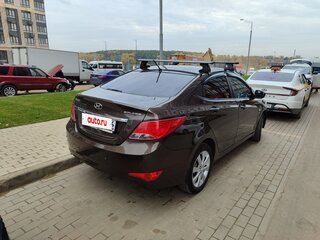 2014 Hyundai Solaris I Рестайлинг, коричневый, 900000 рублей, вид 5
