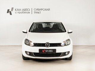 2012 Volkswagen Golf VI, белый, 821000 рублей, вид 2