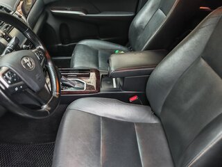 2016 Toyota Camry VII (XV50) Рестайлинг, чёрный, 1750000 рублей, вид 5