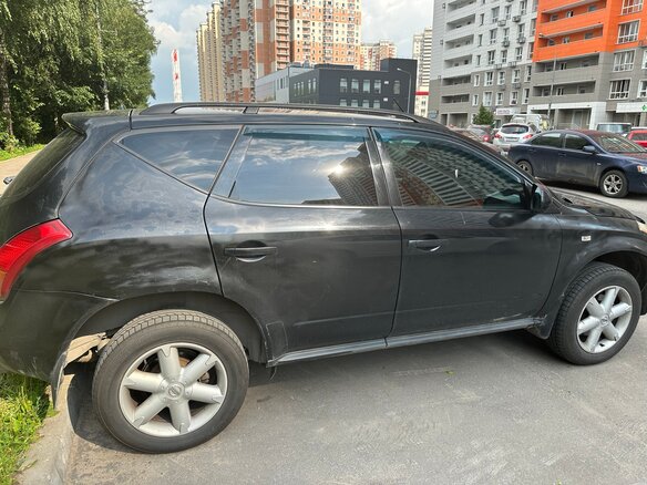 2006 Nissan Murano I (Z50), чёрный - вид 2