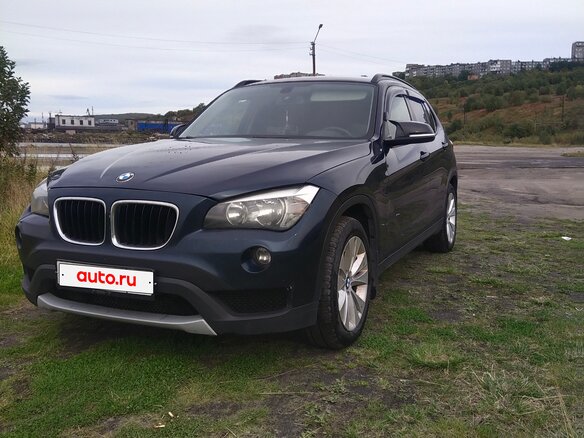 2013 BMW X1 20i I (E84) Рестайлинг, синий, 1170000 рублей