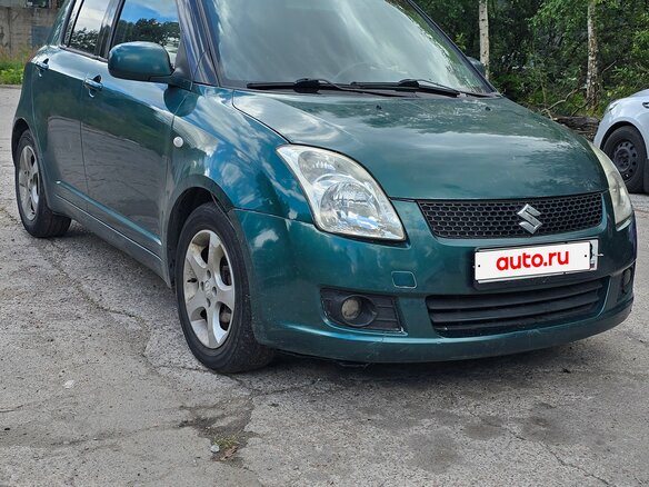 2007 Suzuki Swift III, зелёный, 440000 рублей - вид 1