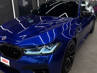 2023 BMW M5 Competition VI (F90) Рестайлинг, синий, 11000000 рублей, вид 2