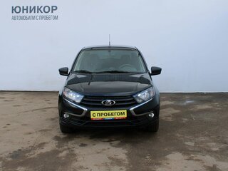 2020 Lada (ВАЗ) Granta I Рестайлинг, чёрный, 529000 рублей, вид 3