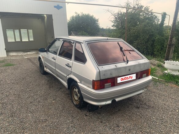 2011 Lada (ВАЗ) 2114, серебристый, 150000 рублей - вид 5