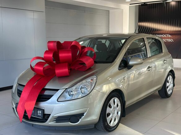 2008 Opel Corsa D, бежевый, 427000 рублей