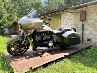 2016 Victory Cross Country, серый, 898000 рублей, вид 5