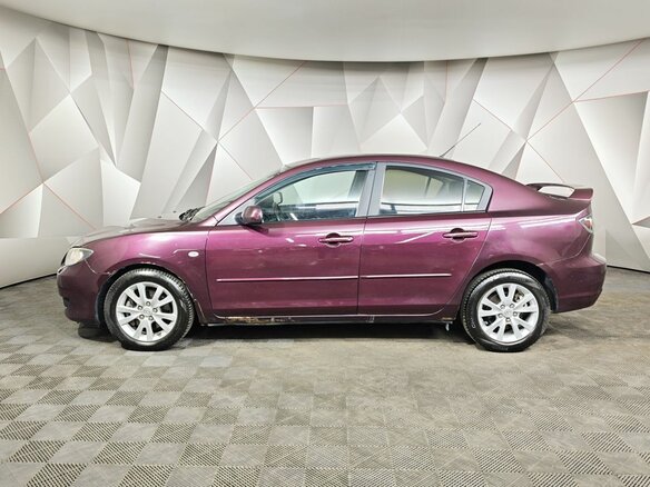 2007 Mazda 3 I (BK) Рестайлинг, красный, 379000 рублей - вид 4