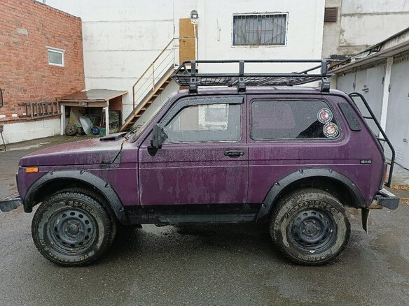 2000 Lada (ВАЗ) 2121 (4x4) I Рестайлинг, фиолетовый - вид 3