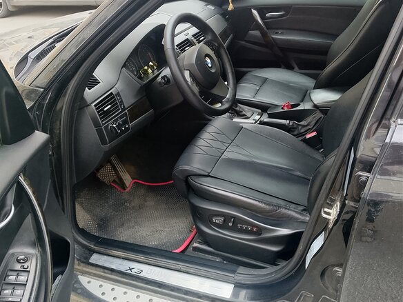 2007 BMW X3 30d I (E83) Рестайлинг, чёрный, 1450000 рублей - вид 2