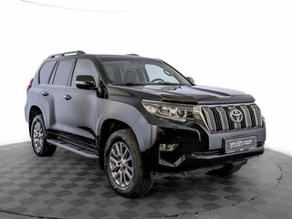 2020 Toyota Land Cruiser Prado 150 Series Рестайлинг 2, чёрный, 4770000 рублей, вид 3
