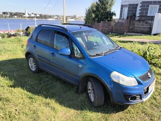 2012 Suzuki SX4 I (Classic) Рестайлинг, синий, 860000 рублей, вид 3